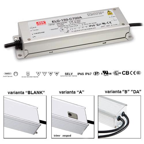 Mean Well ELG-150-C1400A Proudový zdroj pro LED 15