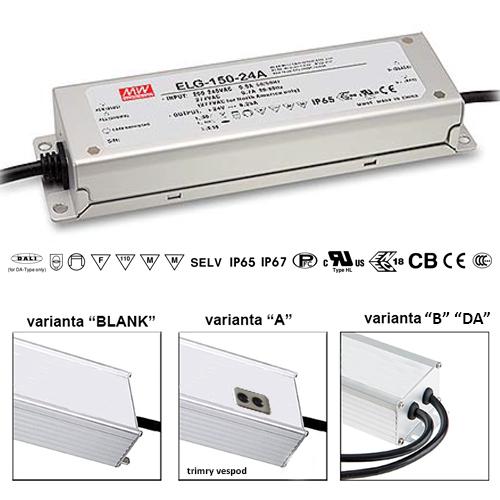 Mean Well ELG-150-36A Napěťový zdroj pro LED 150W