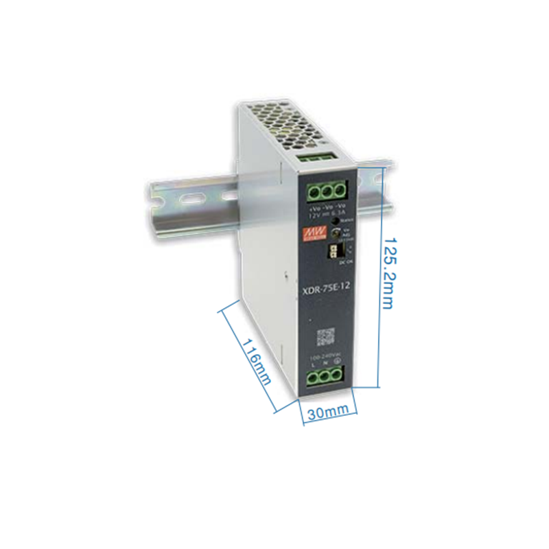 Mean Well XDR-75E-36 Napájecí zdroj na DIN 75W 36
