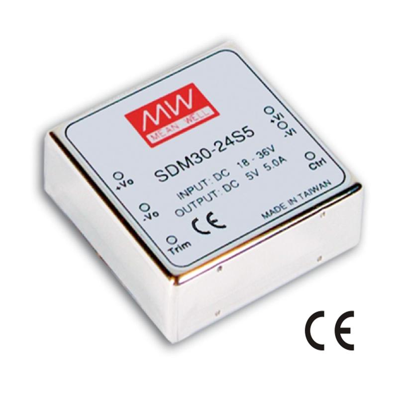 Mean Well SDM30-12S5 Měnič DC/DC modulový 25W 5V