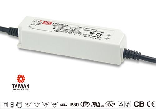 Mean Well LPF-25-15 Napájecí zdroj pro LED 25W 15V