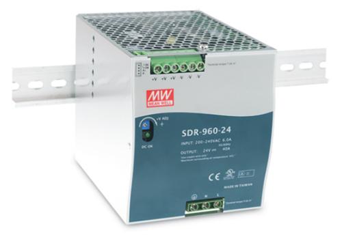 Mean Well SDR-960-48 Zdroj na DIN 960W 48V
