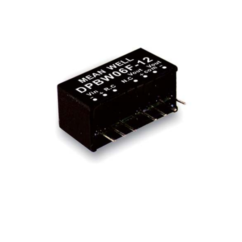 Mean Well DPBW06F-12 Měnič DC/DC modulový 6W 12V