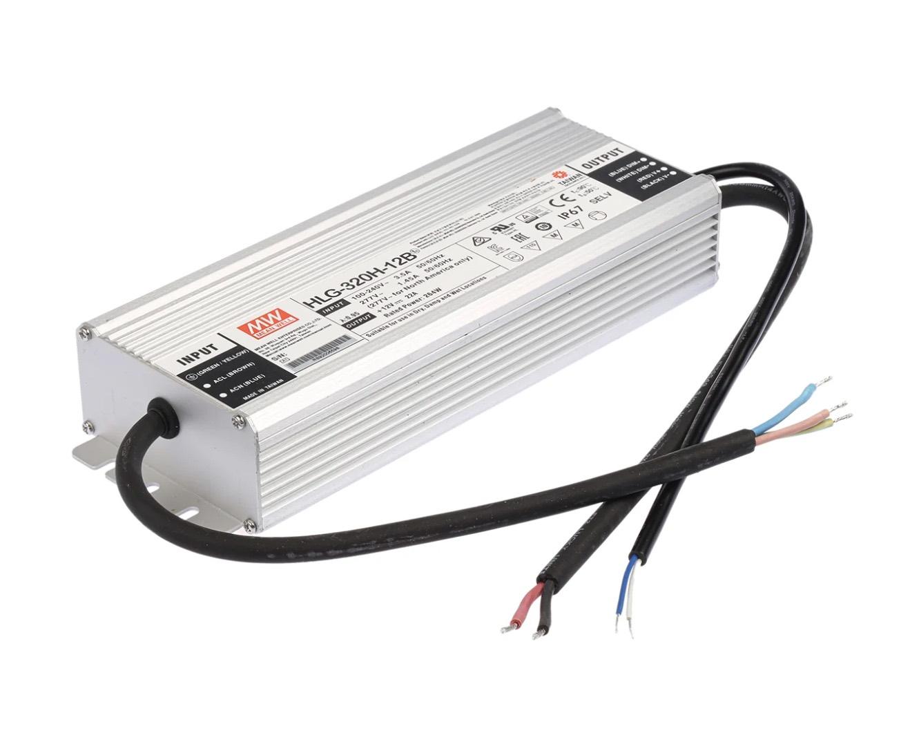 Mean Well HLG-320H-36B Stmívatelný zdroj pro LED 3