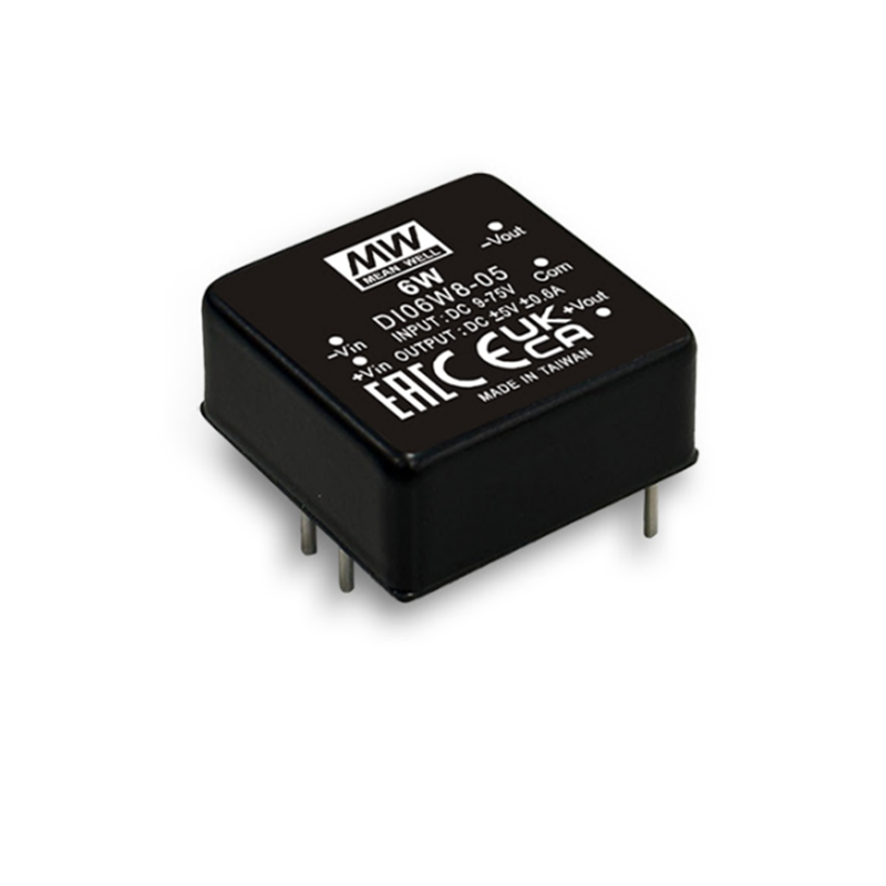 Mean Well DI06W8-05 Měnič DC/DC 6W 5V