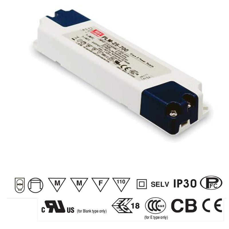 Mean Well PLM-25-500 Proudový zdroj pro LED 500mA