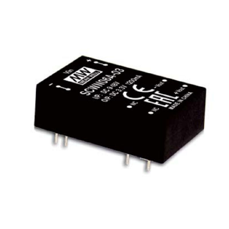 Mean Well SCWN06C-12 Měnič DC/DC modulový 6W 12V