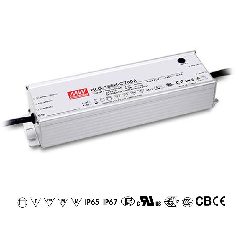 Mean Well HLG-185H-C1050B Stmívatelný proudový zdr