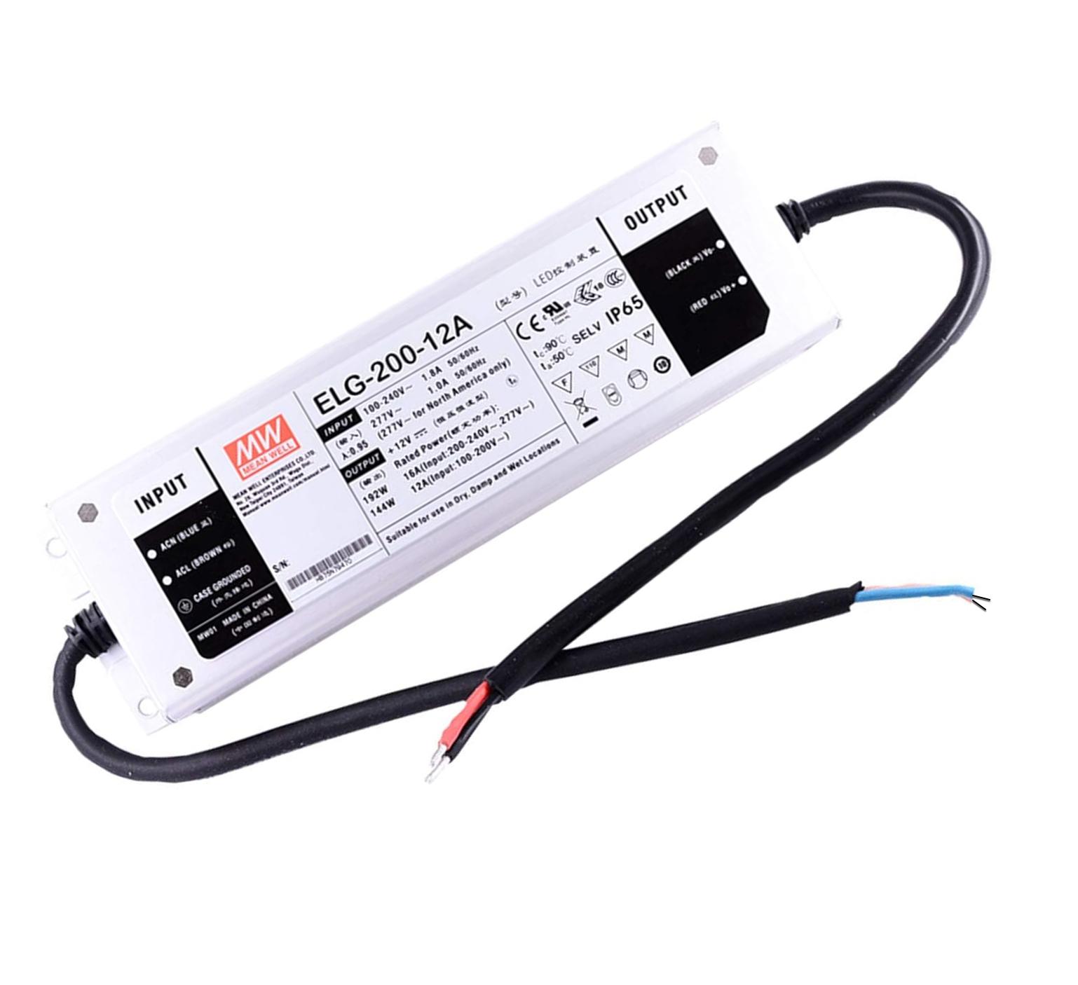 Mean Well ELG-200-48A Napěťový zdroj pro LED 200W
