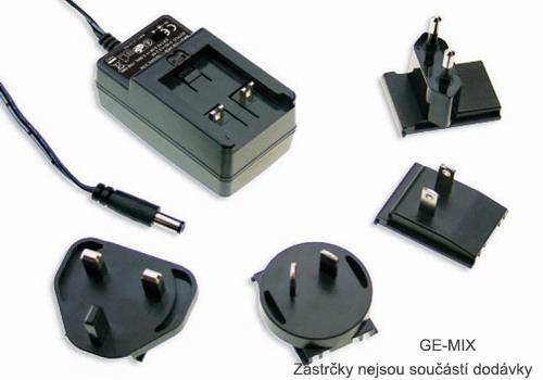 Mean Well GE12I07-P1J Síťový adaptér 12W 7.5V