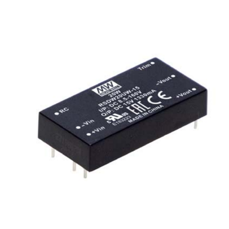Mean Well RSDW20UW-12 Měnič DC/DC 20W 12V