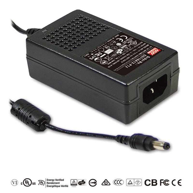 Mean Well GST18A48-P1J Stolní adaptér 18W 48V