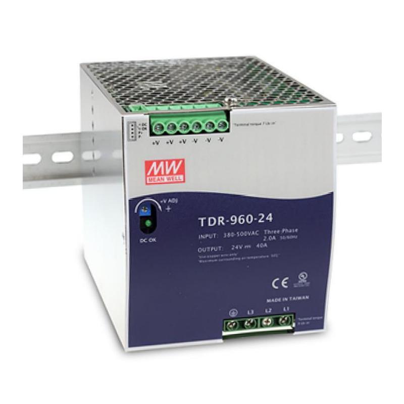 Mean Well TDR-960-48 Zdroj na DIN 960W 48V