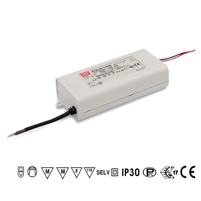 Mean Well PCD-60-500B Napájecí zdroj pro LED 60W