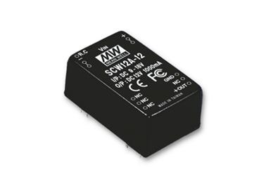 Mean Well SCW12A-15 Měnič DC/DC modulový 12W 15V