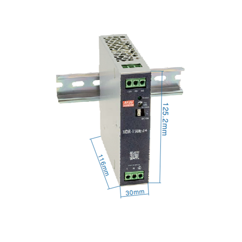 Mean Well XDR-150E-12 Napájecí zdroj na DIN 150W