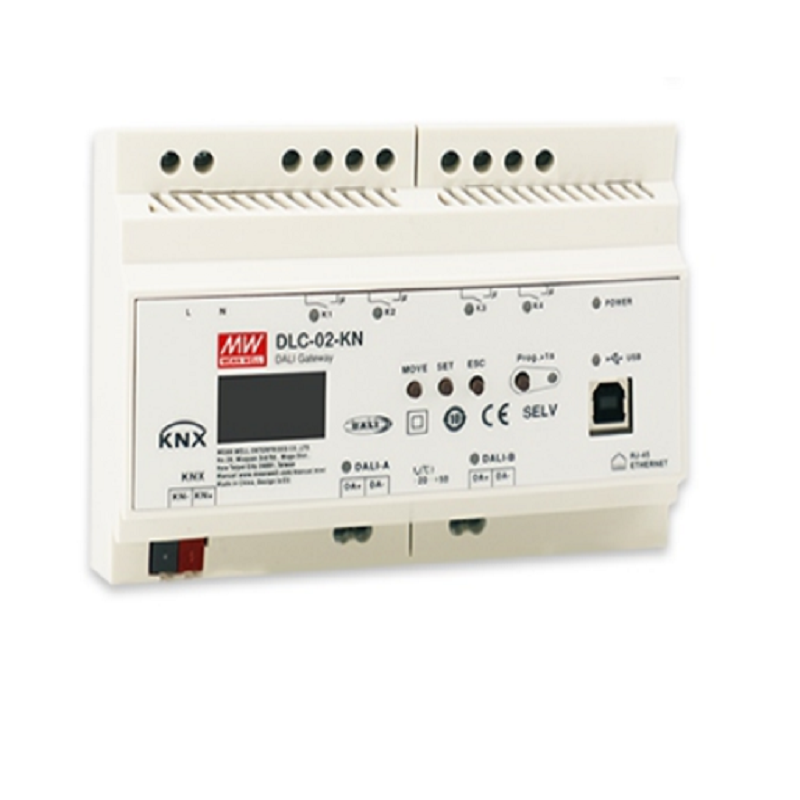Mean Well DLC-02-KN Převodník KNX - DALI