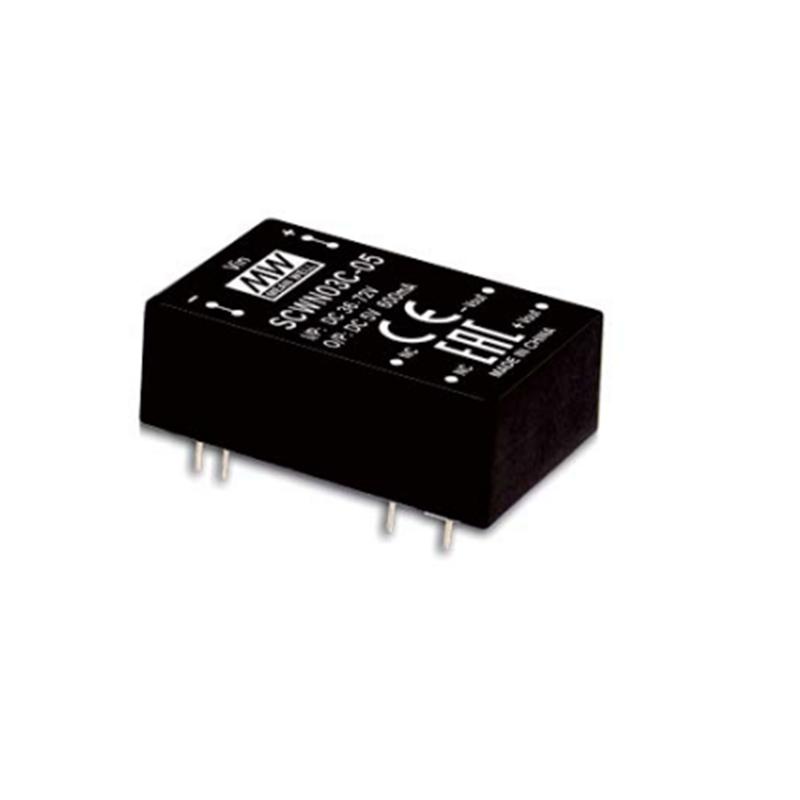 Mean Well SCWN03B-12 Měnič DC/DC modulový 3W 12V