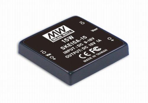 Mean Well SKE15A-15 Měnič DC/DC modulový 15W 15V