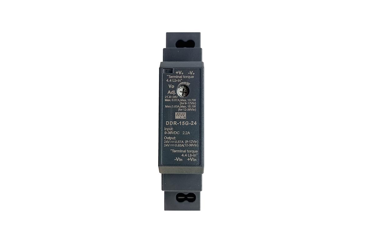Mean Well DDR-15G-24 Měnič DC/DC na DIN lištu