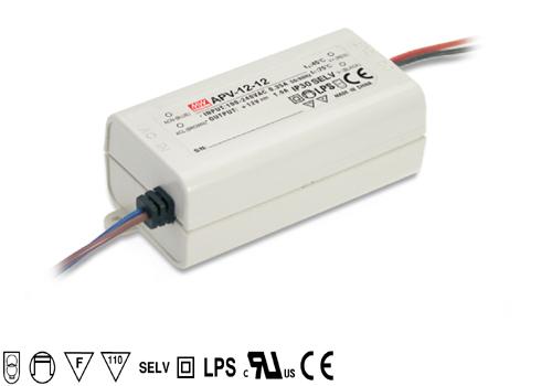 Mean Well APV-12-12 Napájecí zdroj pro LED 12V 12W