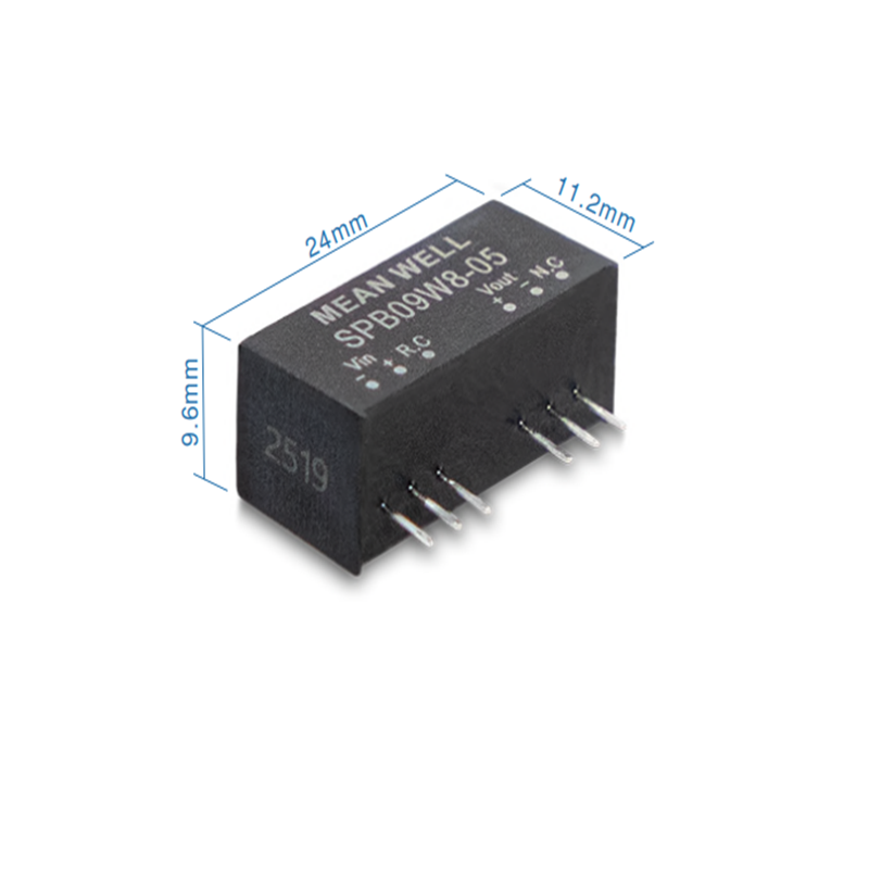 Mean Well SPB09W8-09 Měnič DC/DC modulový 9W 9V
