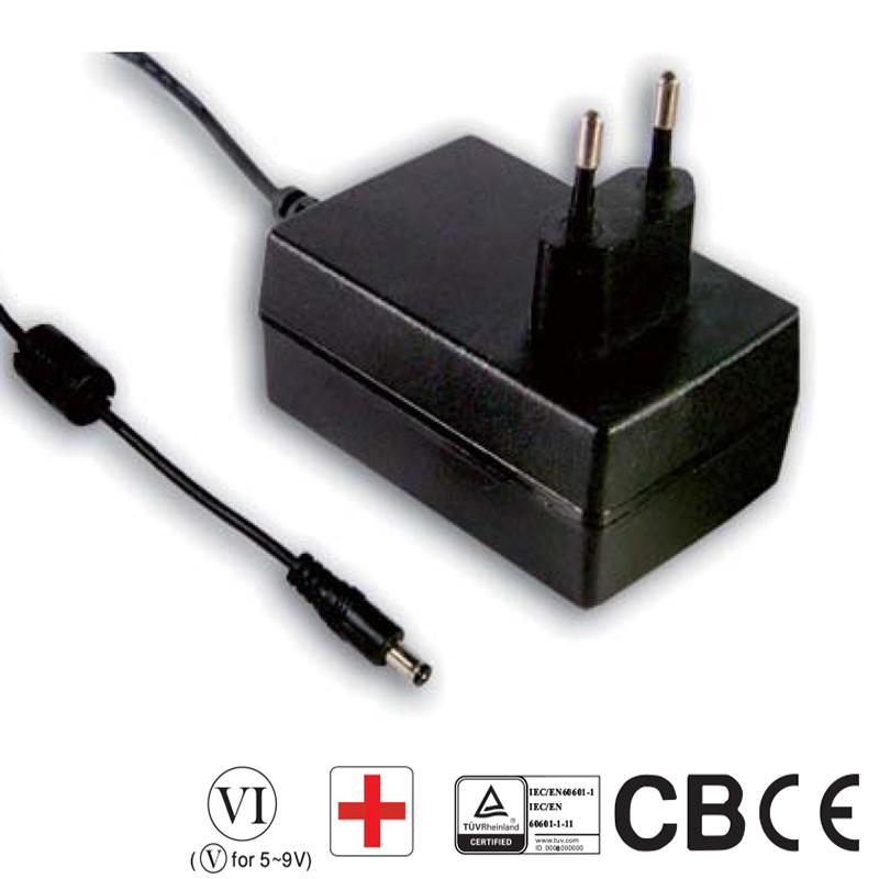 Mean Well GSM25E07-P1J Síťový adaptér Medical 25W