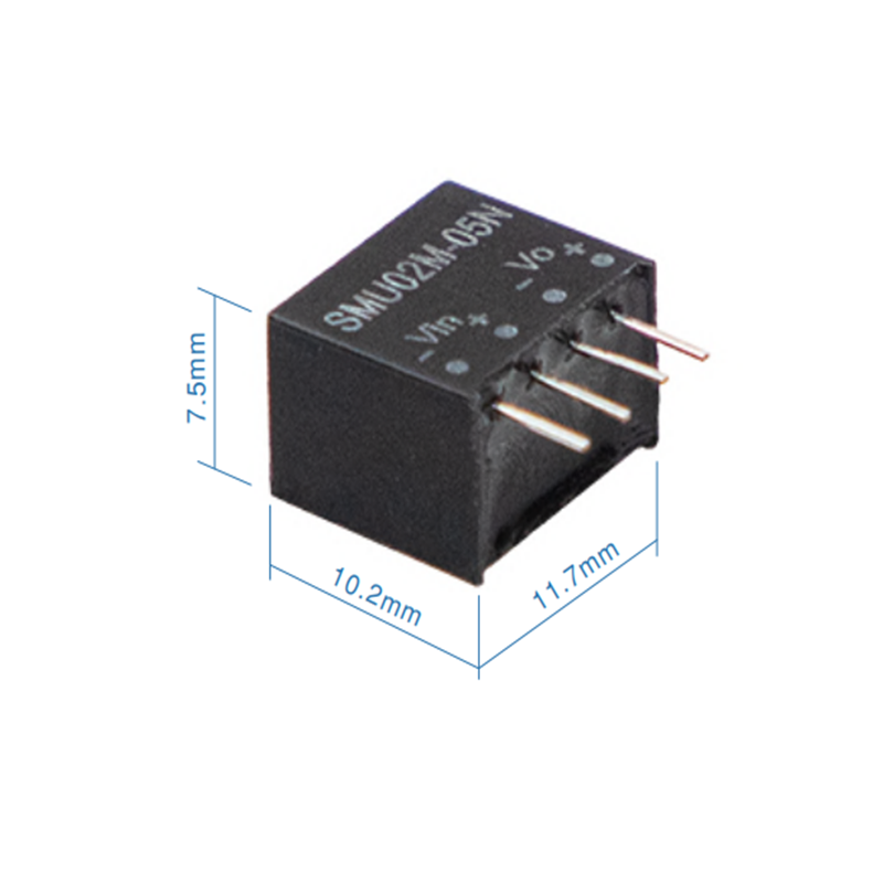 Mean Well SMU02L-03N Měnič DC/DC modulový 2W 3,3V